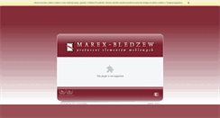 Desktop Screenshot of marex.pl