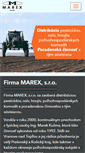Mobile Screenshot of marex.sk